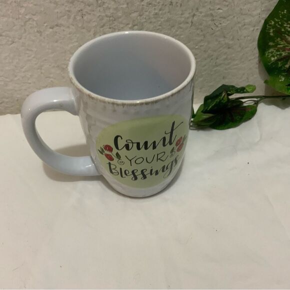 Count Your Blessings Coffee Cup Mug by Brownlow G1 - Picture 4 of 6